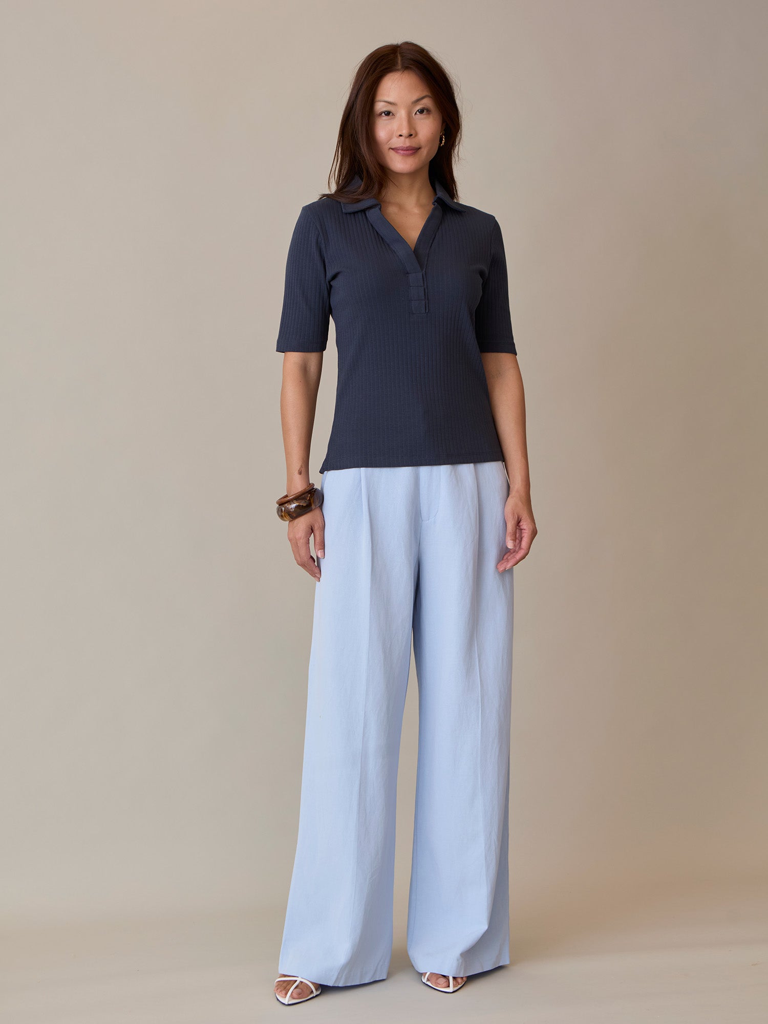 Women’s Regan Top ethical fashion comfortable soft cotton blouse