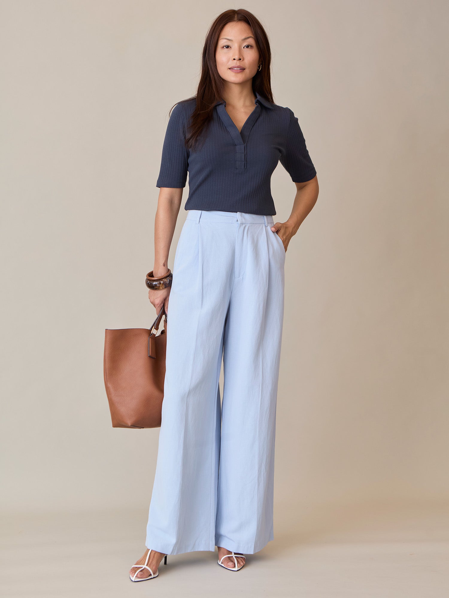 Regan Top soft organic cotton women’s minimalist casual top