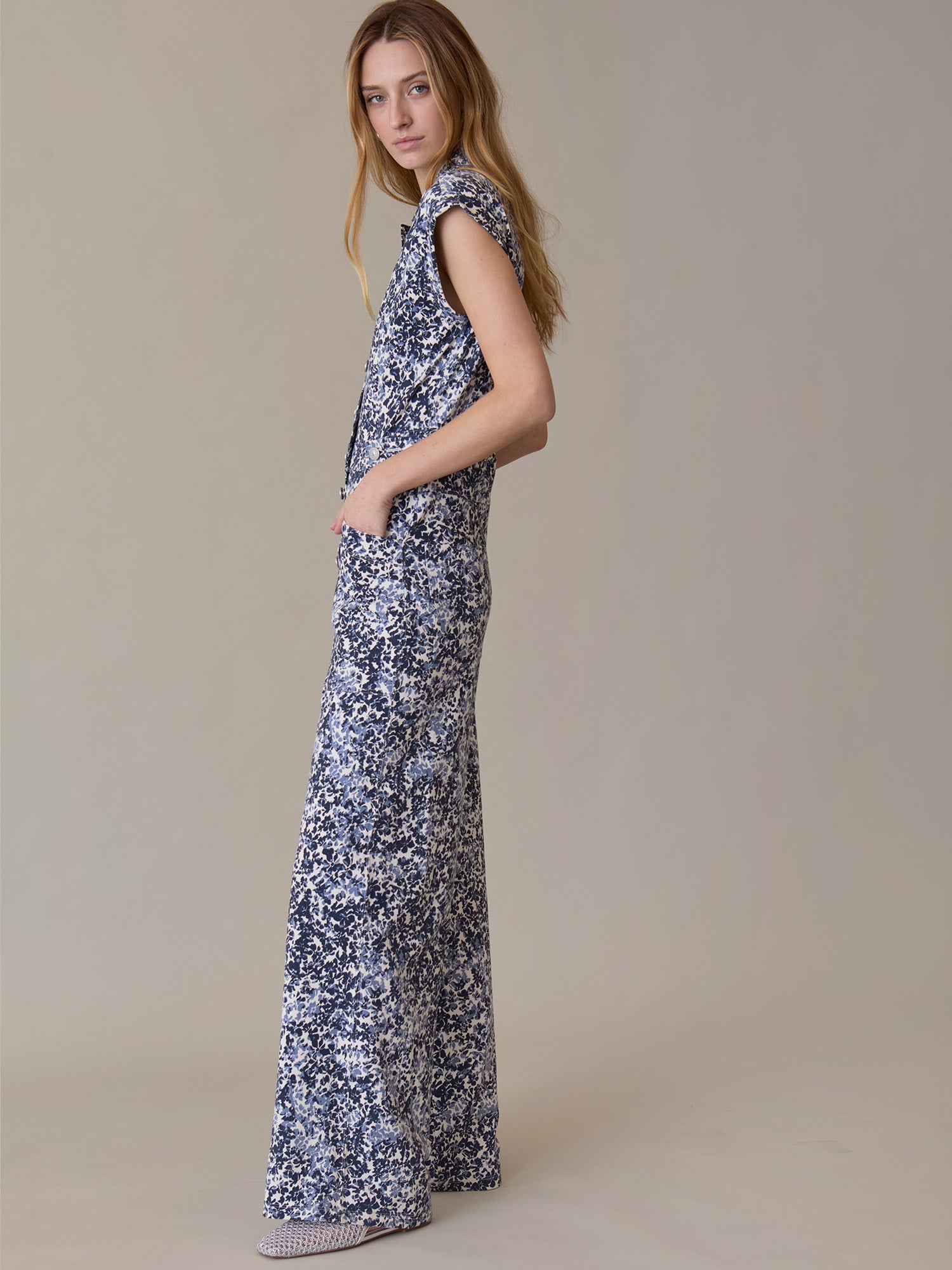 Printed Hendrix Jumpsuit