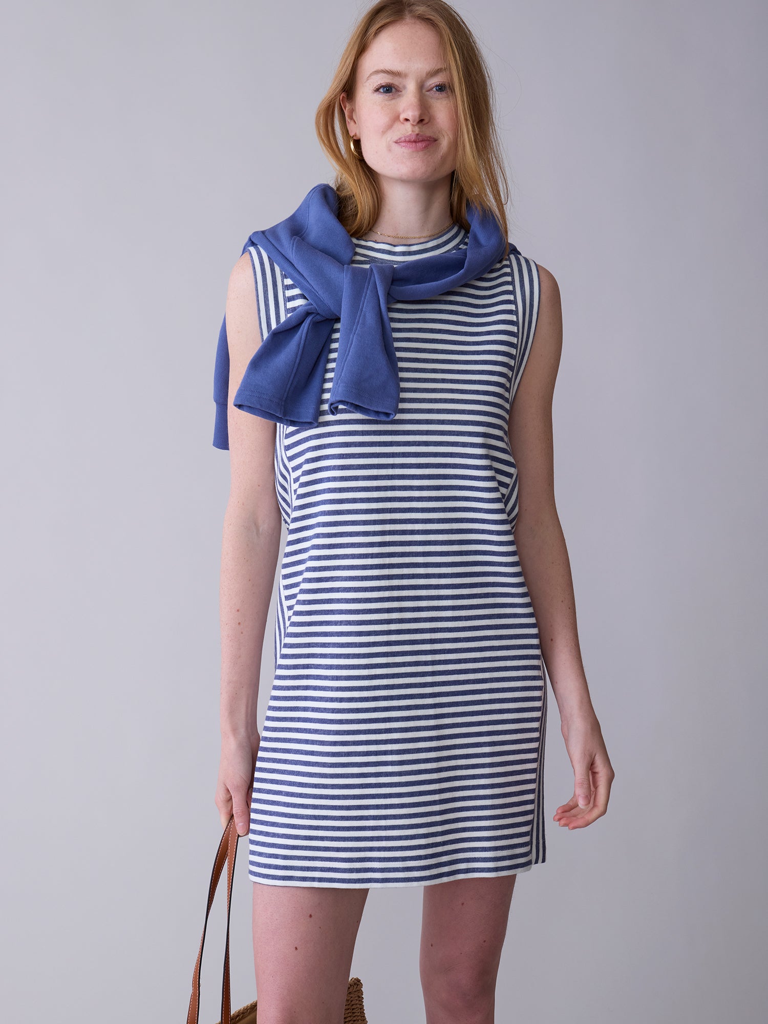 Kimmy Dress for women – sustainable cotton midi dress with relaxed fit