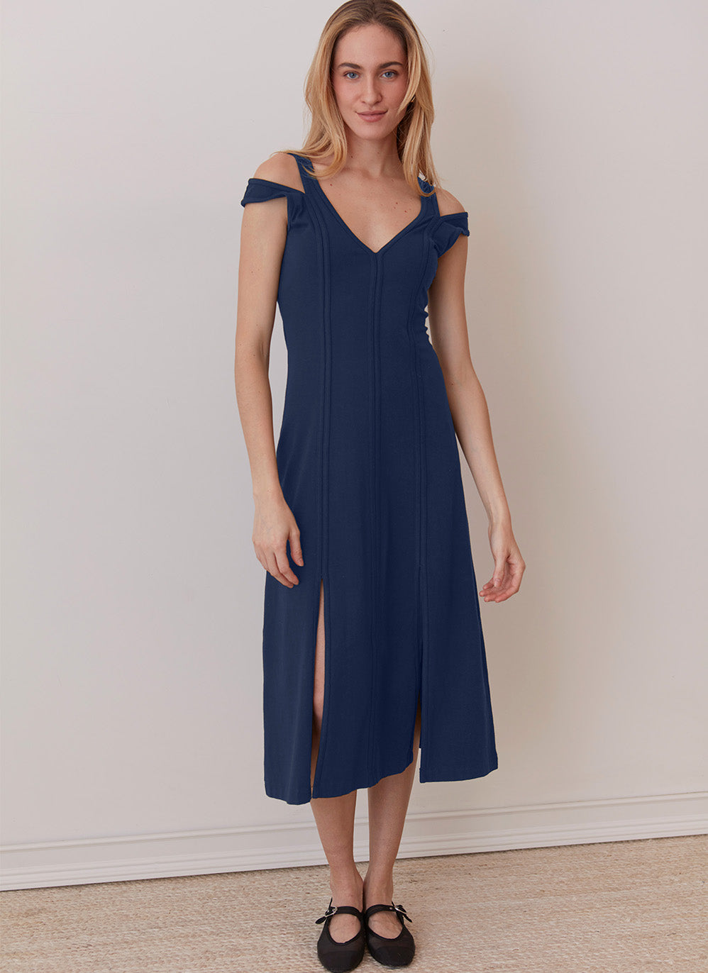Evelyn Dress Deep Black / Xs