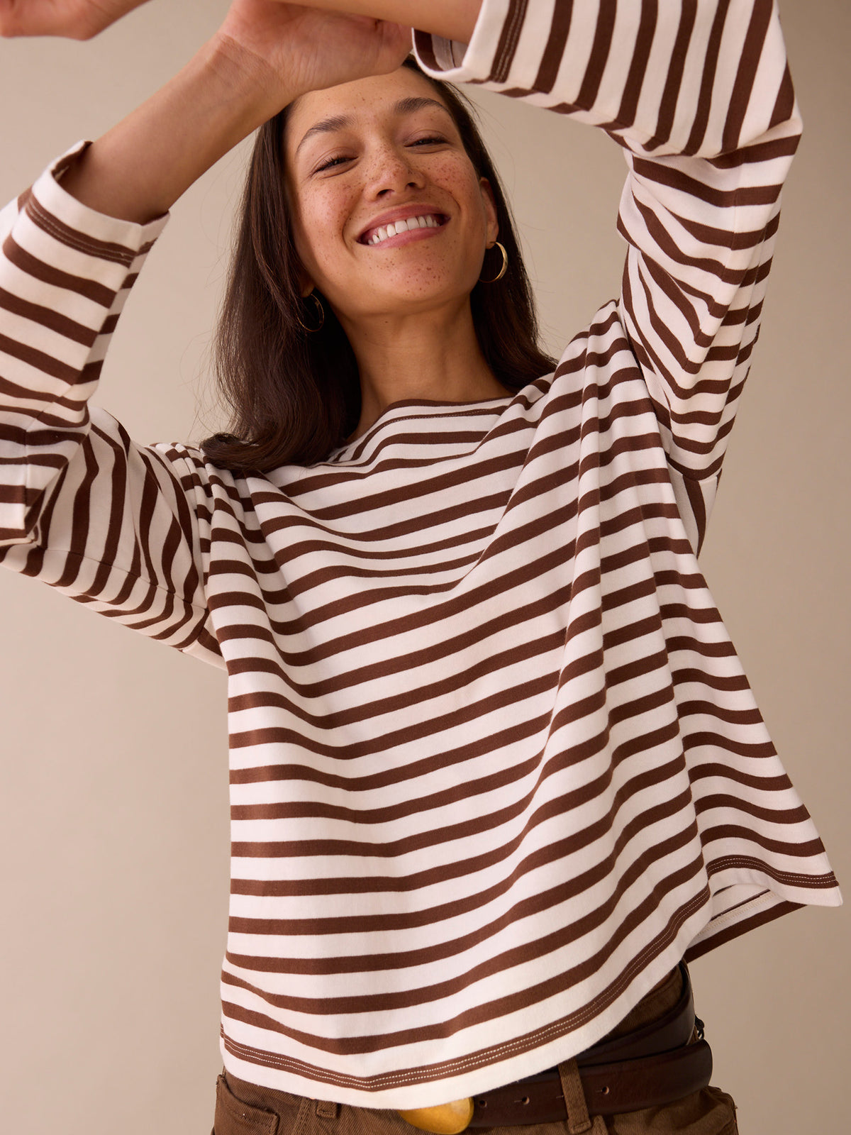 Jean Striped Tee