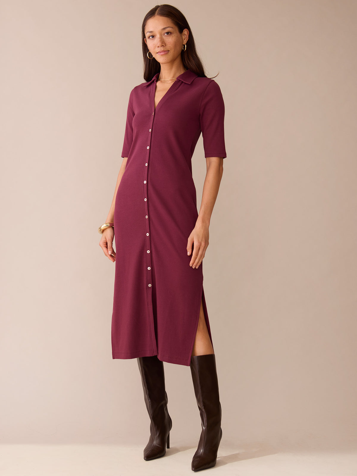 Millie Elbow Sleeve Dress