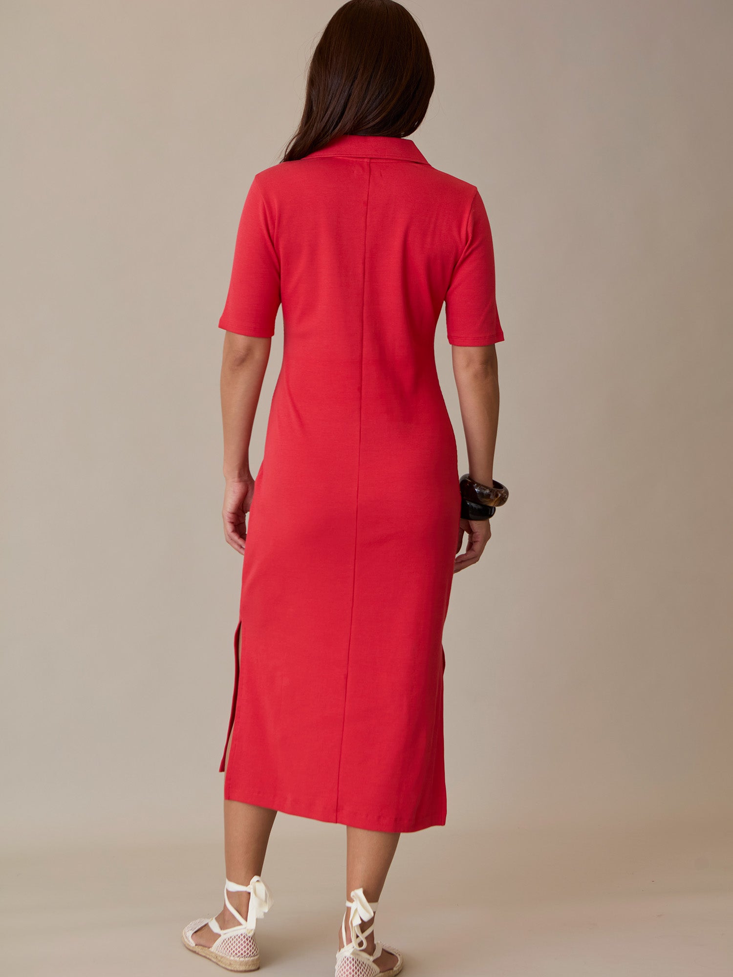 Reina Dress breathable cotton women’s summer midi dress