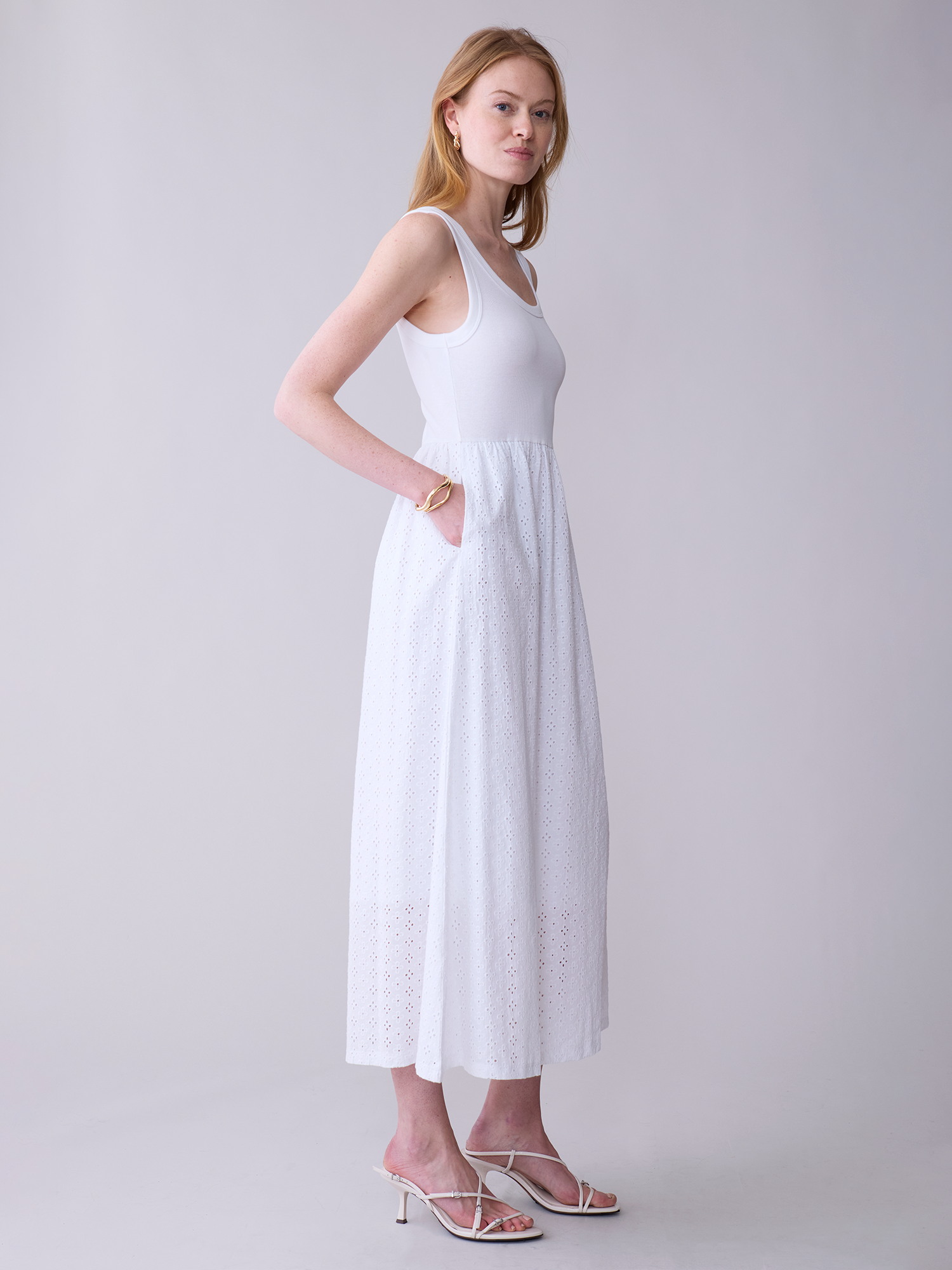 Eleanor Eyelet Dress