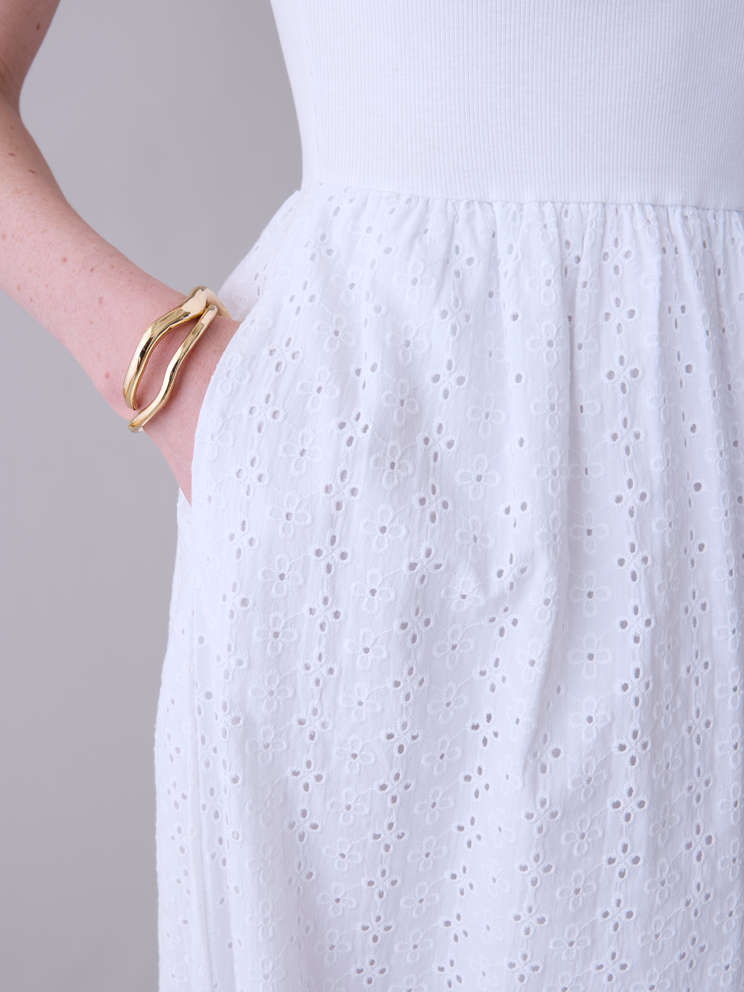 Eleanor Eyelet Dress