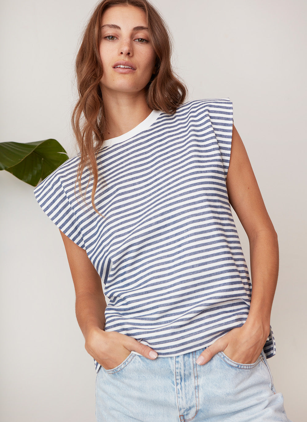 Nickie Top for women – sustainable cotton casual blouse with relaxed fit