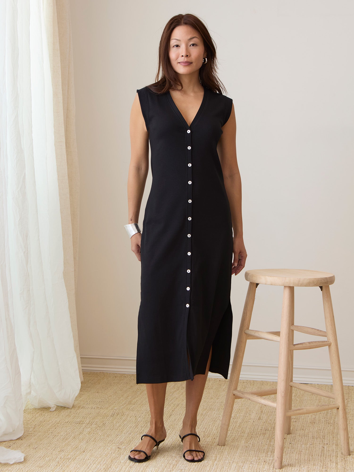 Millie Dress soft organic cotton women’s casual chic outfit