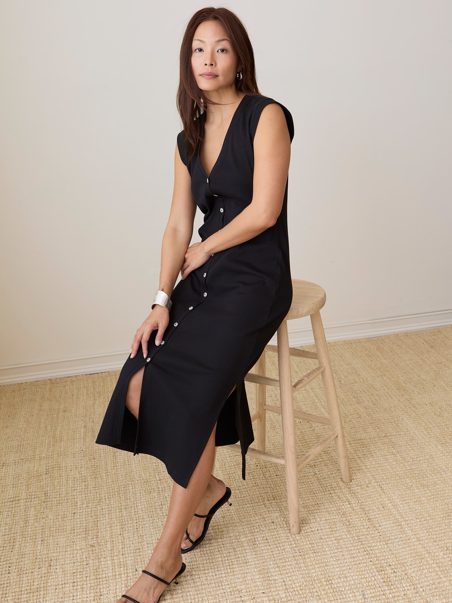 Millie Dress ethical fashion women’s flattering silhouette midi dress