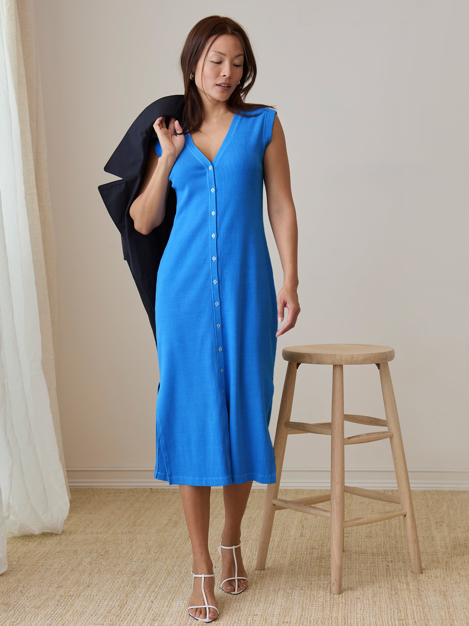 Women’s Washed Millie Dress eco-friendly relaxed fit casual dress