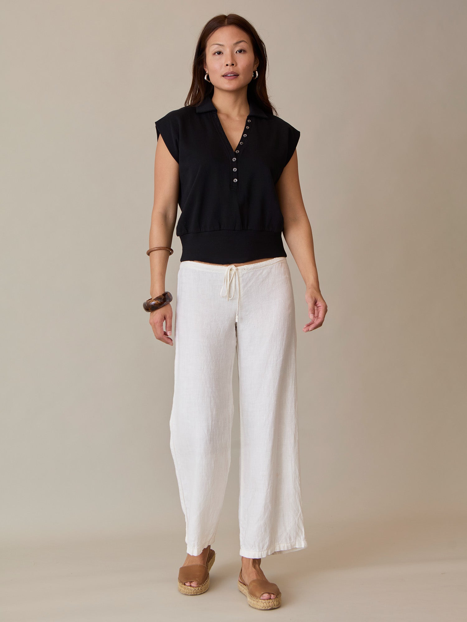 Margot Top lightweight cotton women’s office-to-weekend top