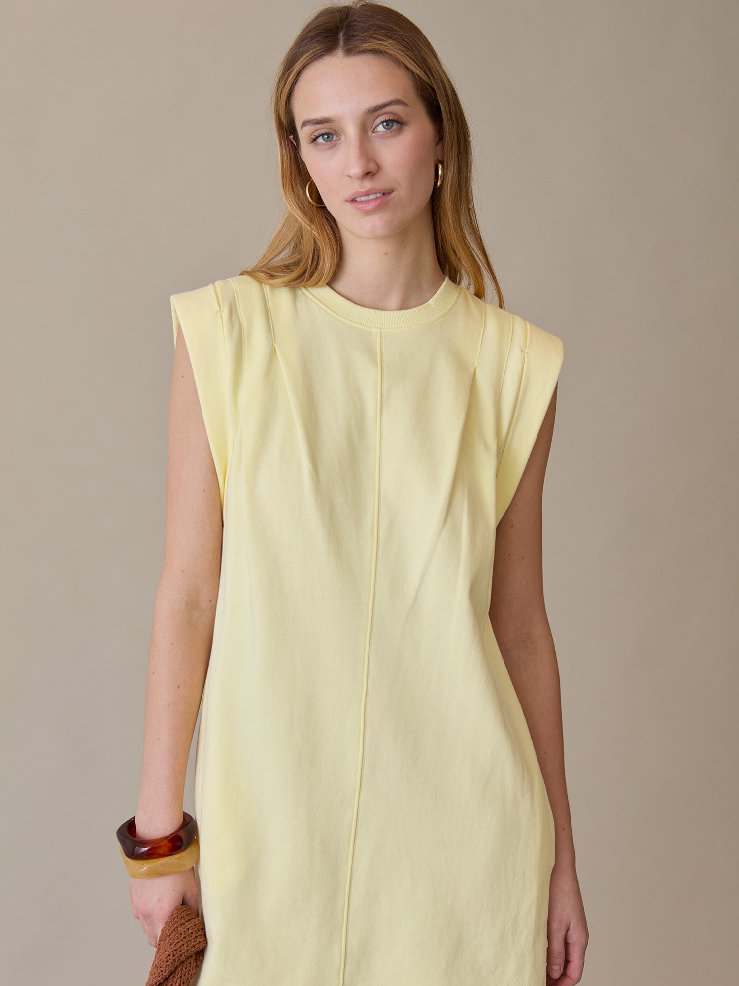 Sustainable Camden Dress versatile women’s wardrobe staple midi dress