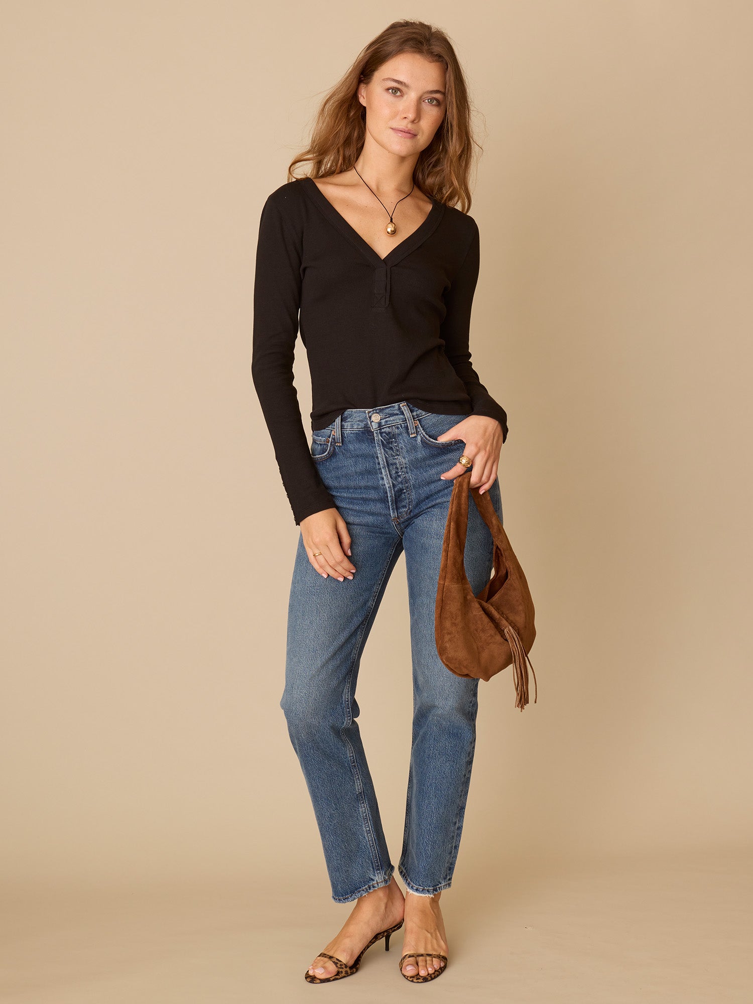 Long Sleeve Carter Top