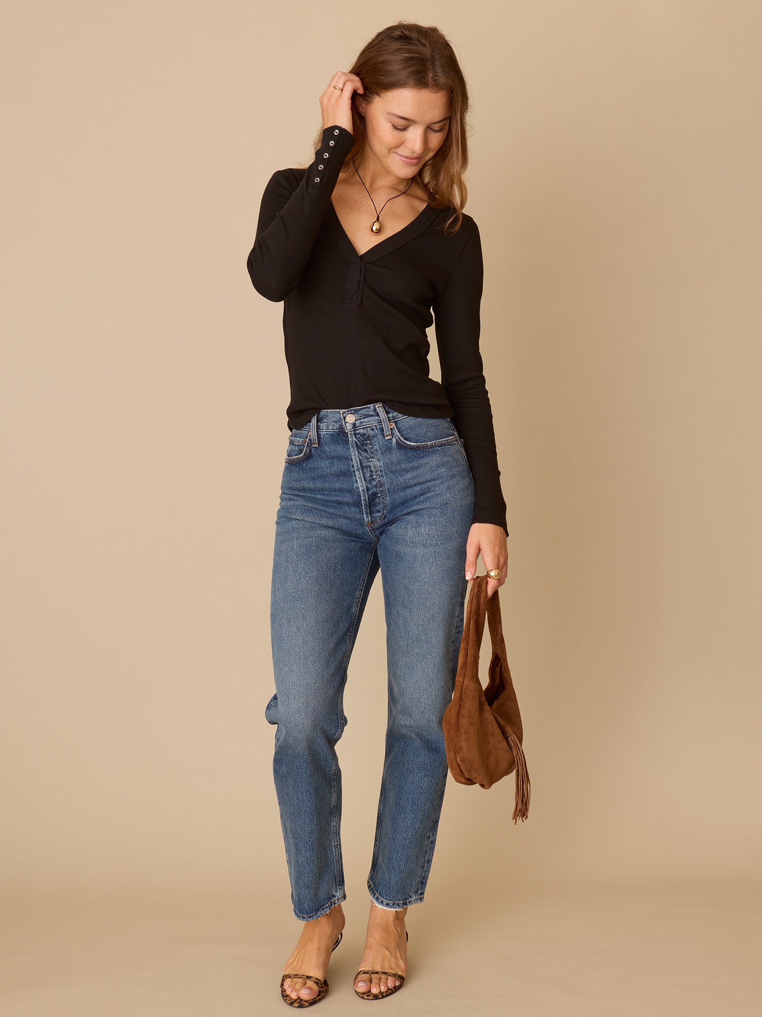 Long Sleeve Carter Top