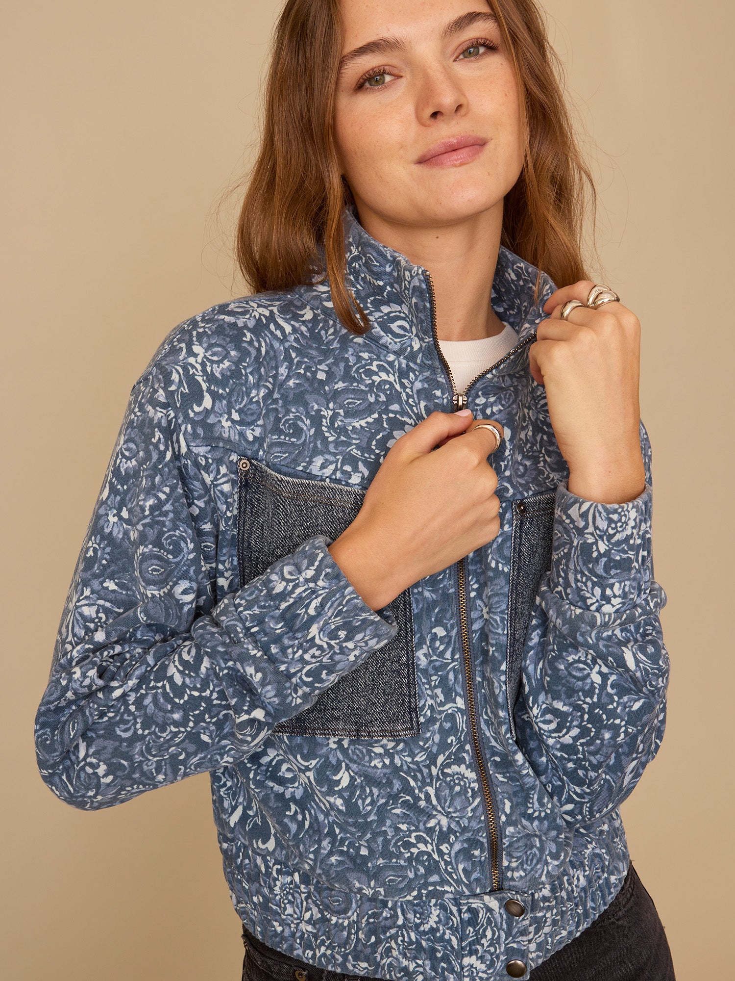 Printed Berkeley Jacket