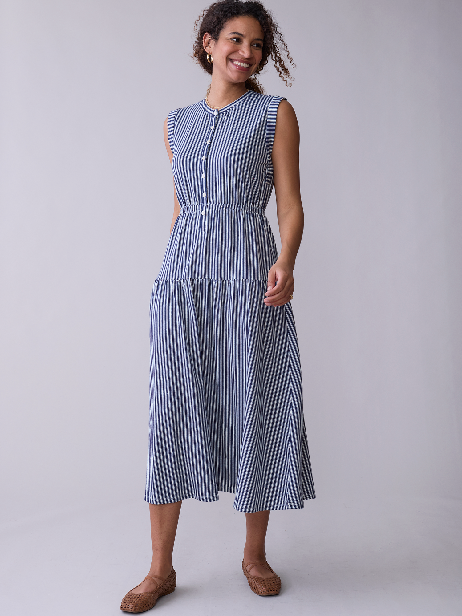 Printed Delphine Dress