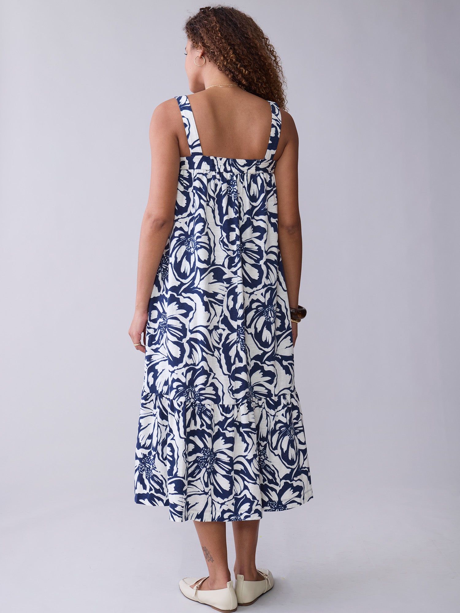 Printed Amalfi Dress