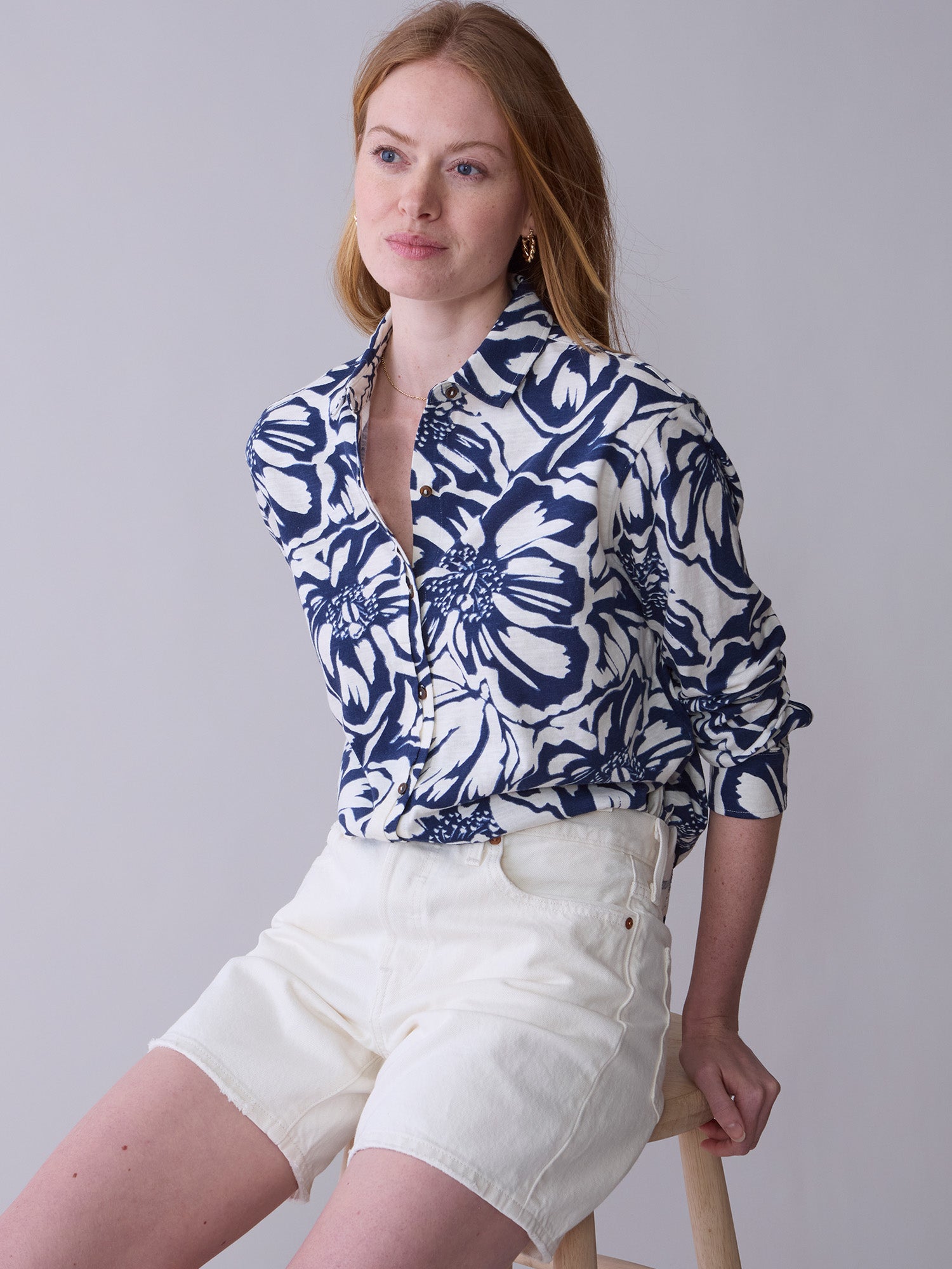 Printed Avery Shirt