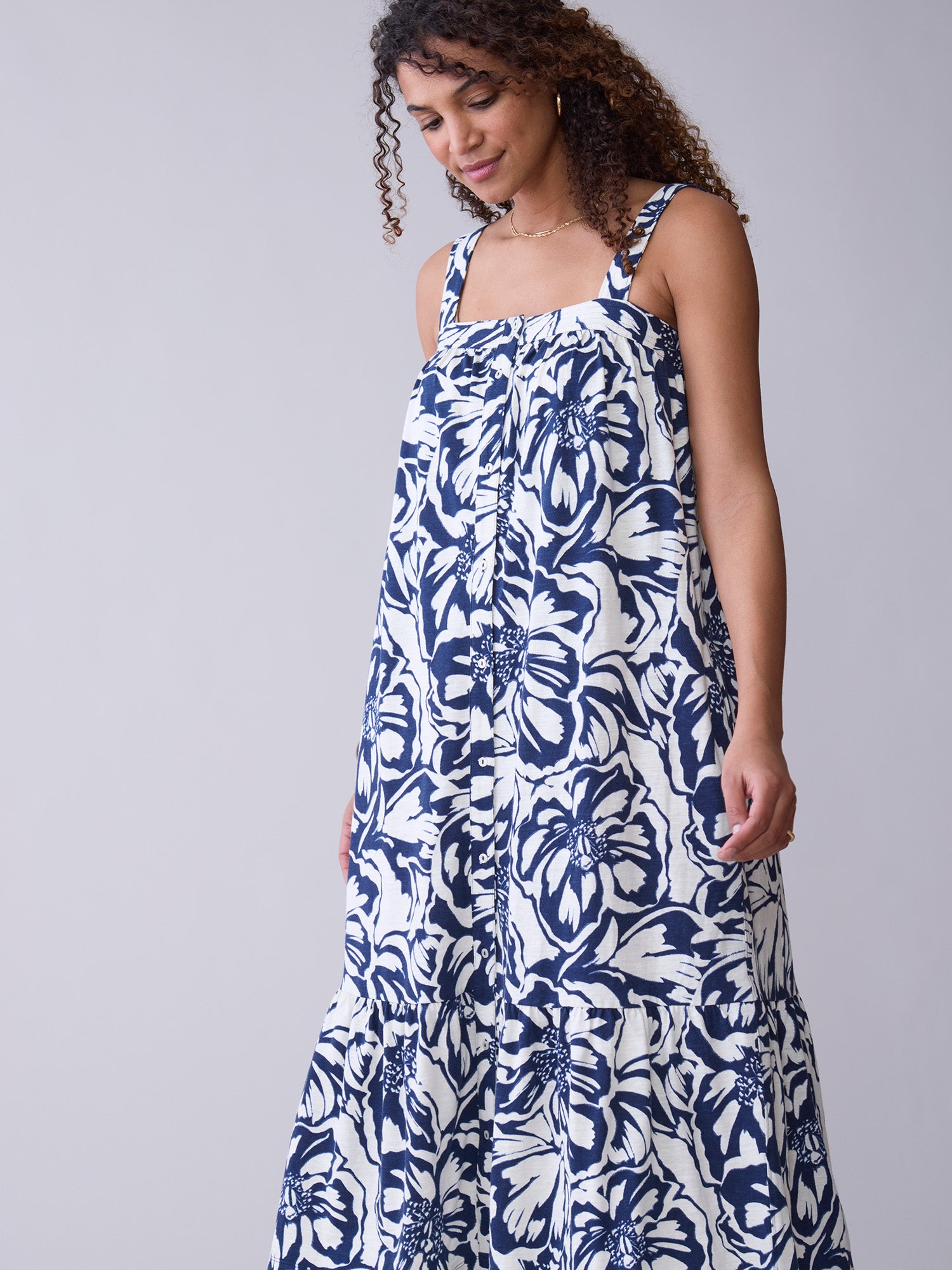 Printed Amalfi Dress