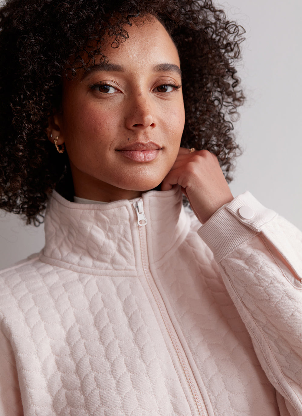 Devyn Zip Up - Shirts & Tops