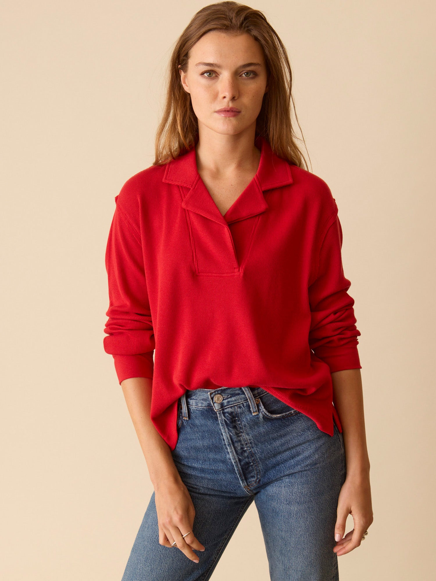 Harper Top soft organic cotton women’s minimalist casual top