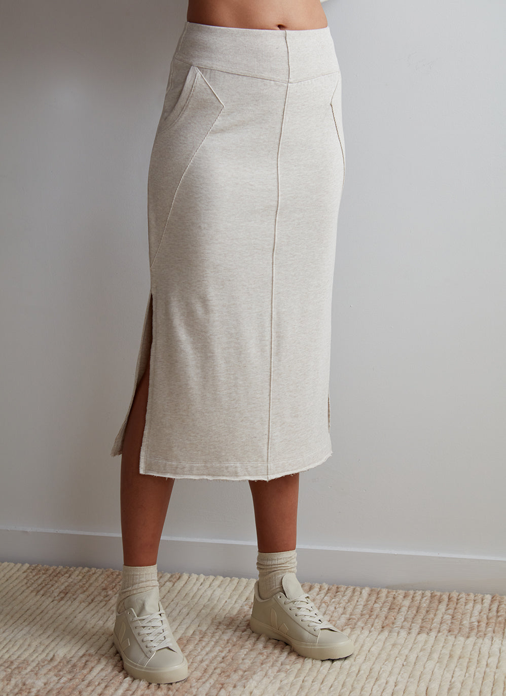 Heathered Kenny Skirt - Skirts