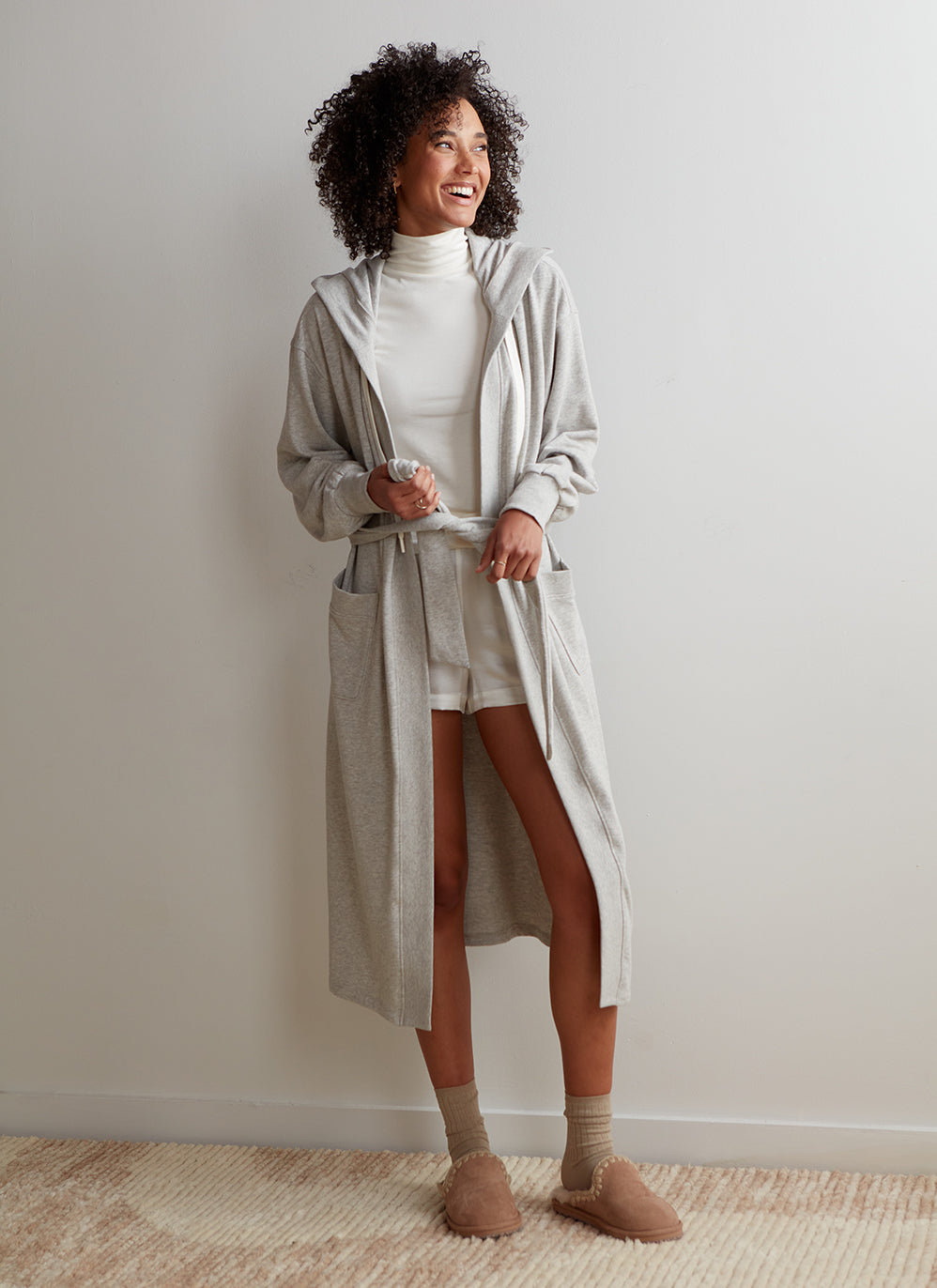 Heathered Reading Robe - Robe
