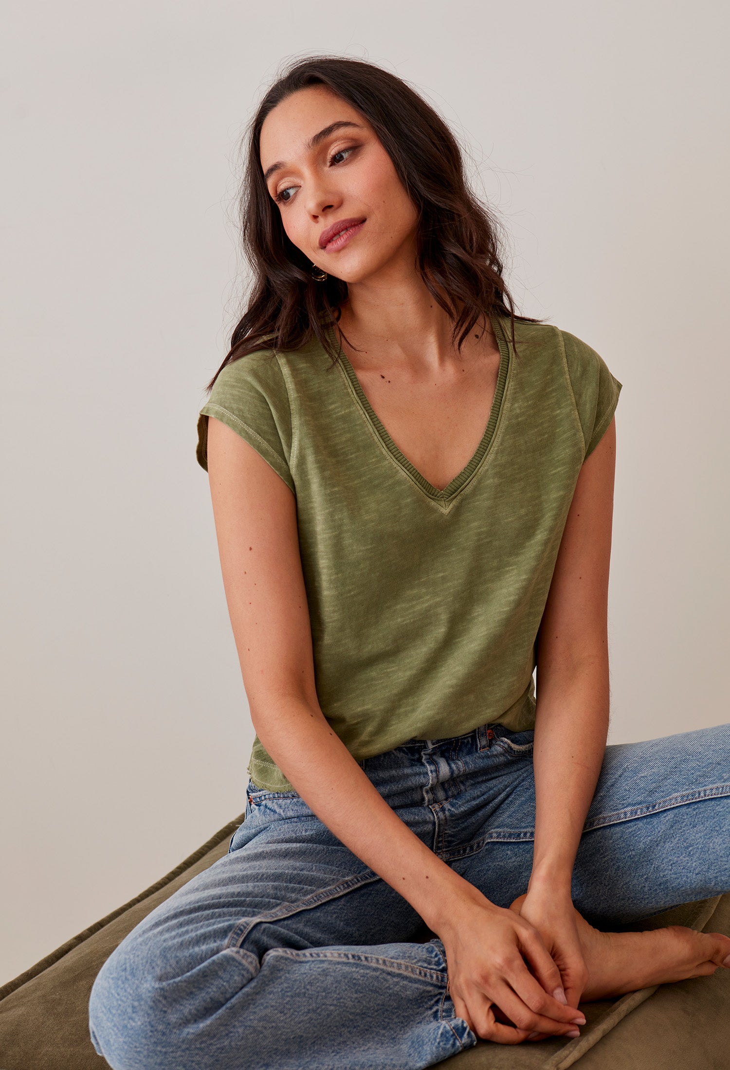 Pearl Tee sustainable women’s organic cotton t-shirt