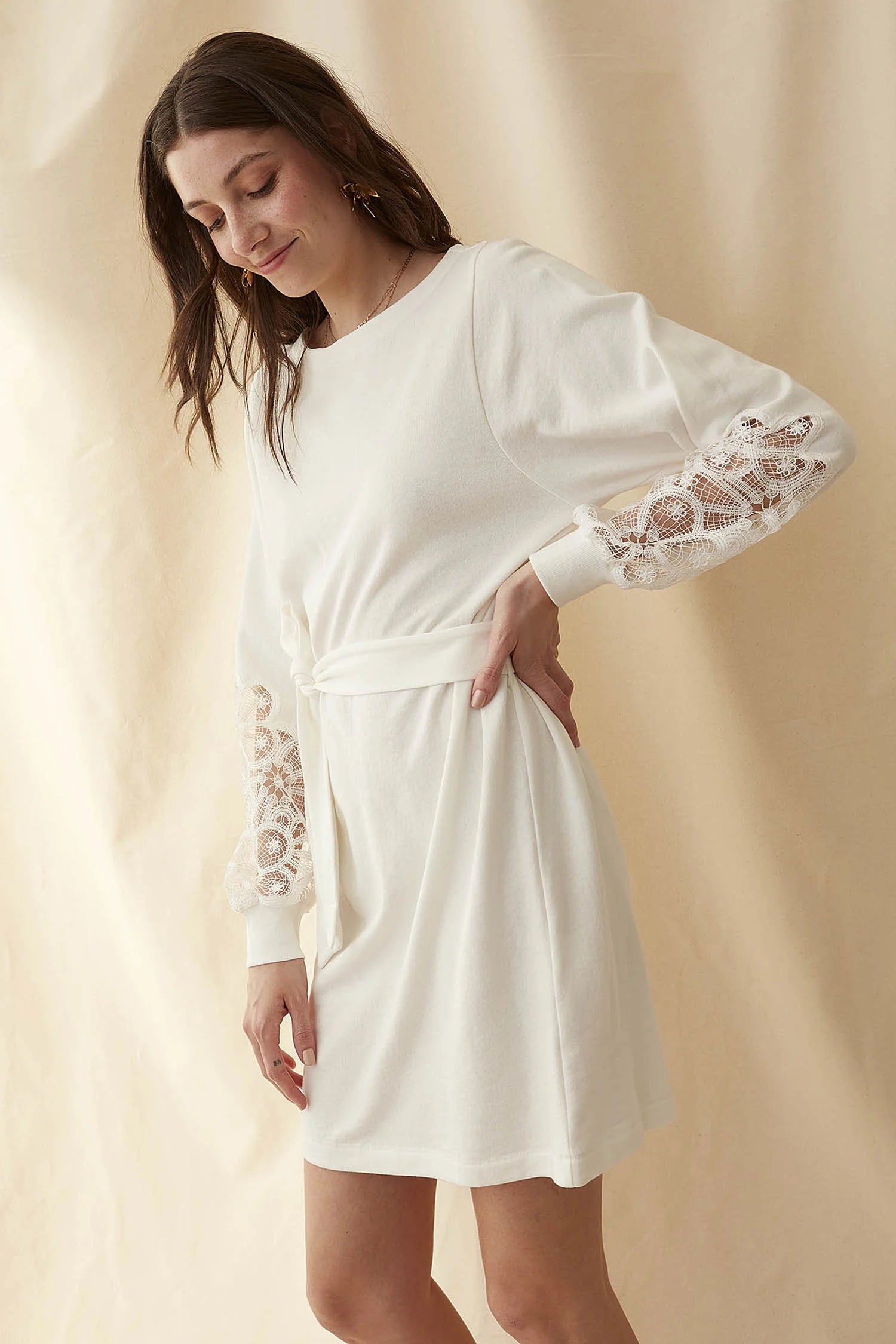 Juliette Dress - Spa White / XS