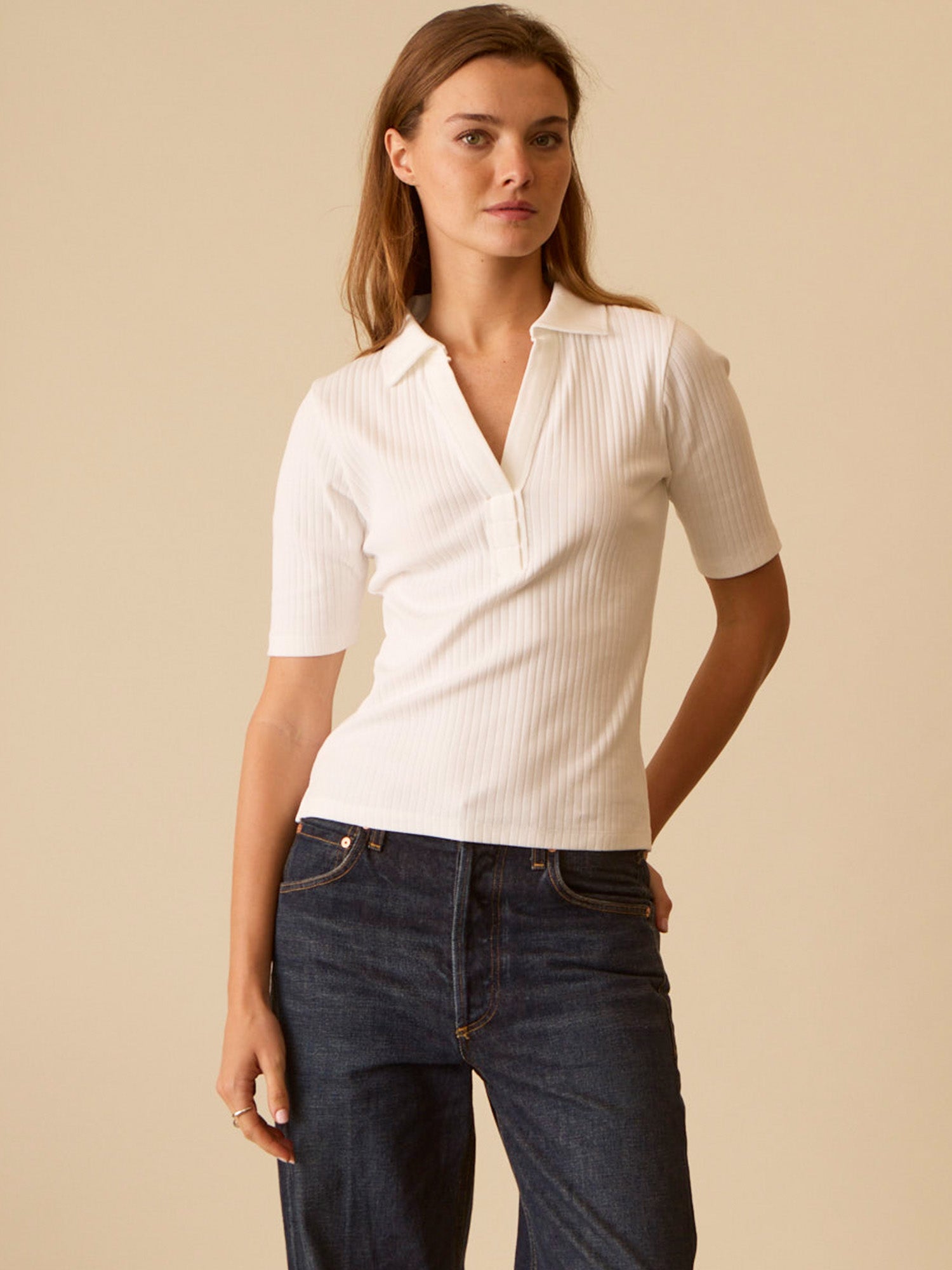 Sustainable Regan Top versatile women’s wardrobe staple blouse