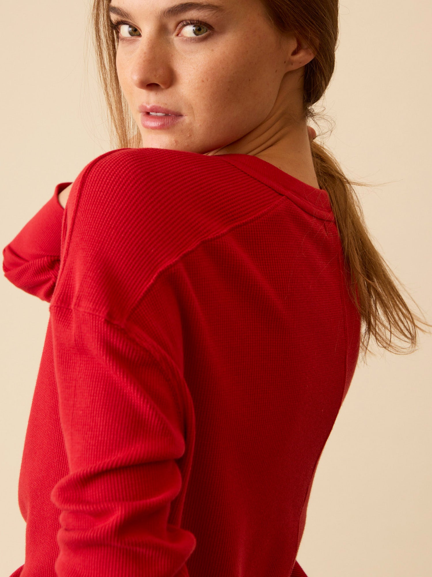 Tatum Top for women – sustainable cotton casual blouse with relaxed fit