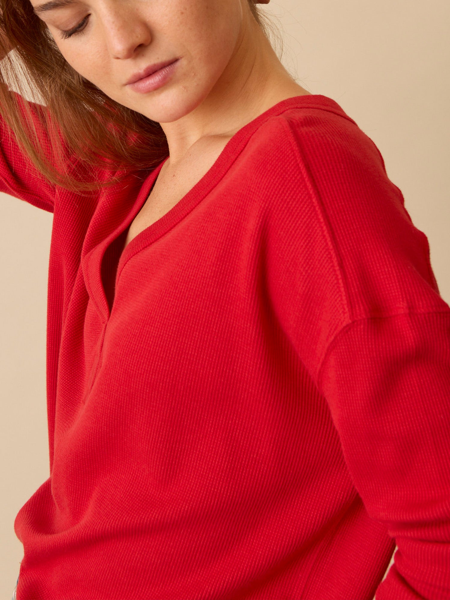 Tatum Top relaxed fit women’s versatile soft organic cotton top