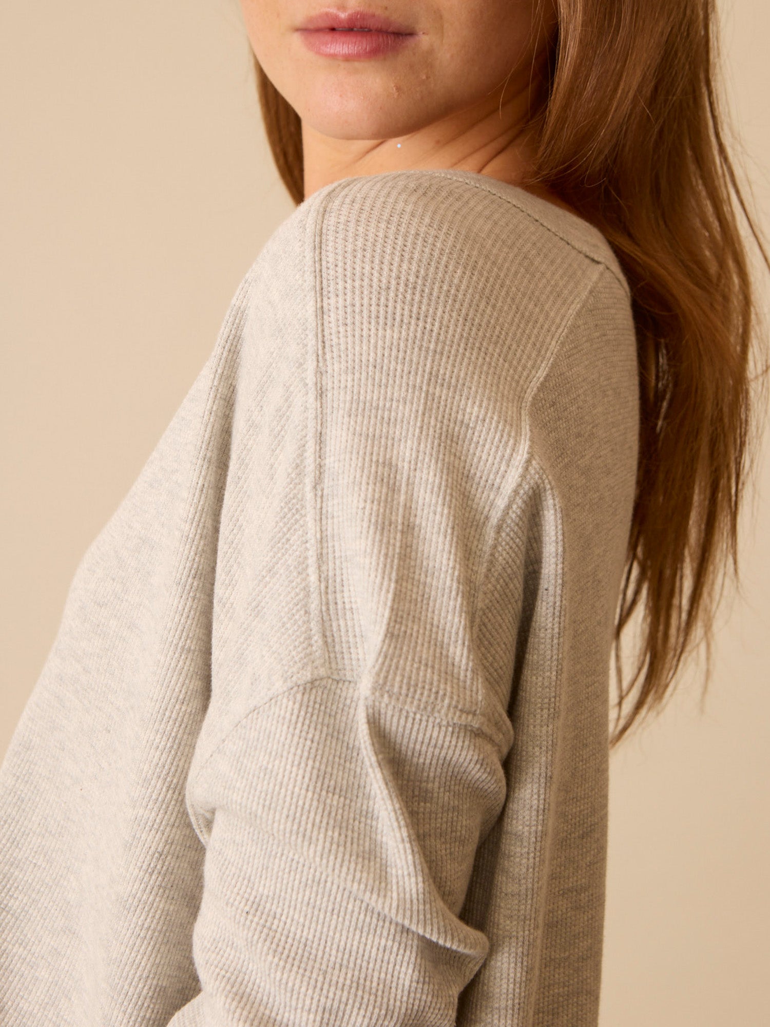 Tatum Top neutral-toned women’s sustainable cotton top