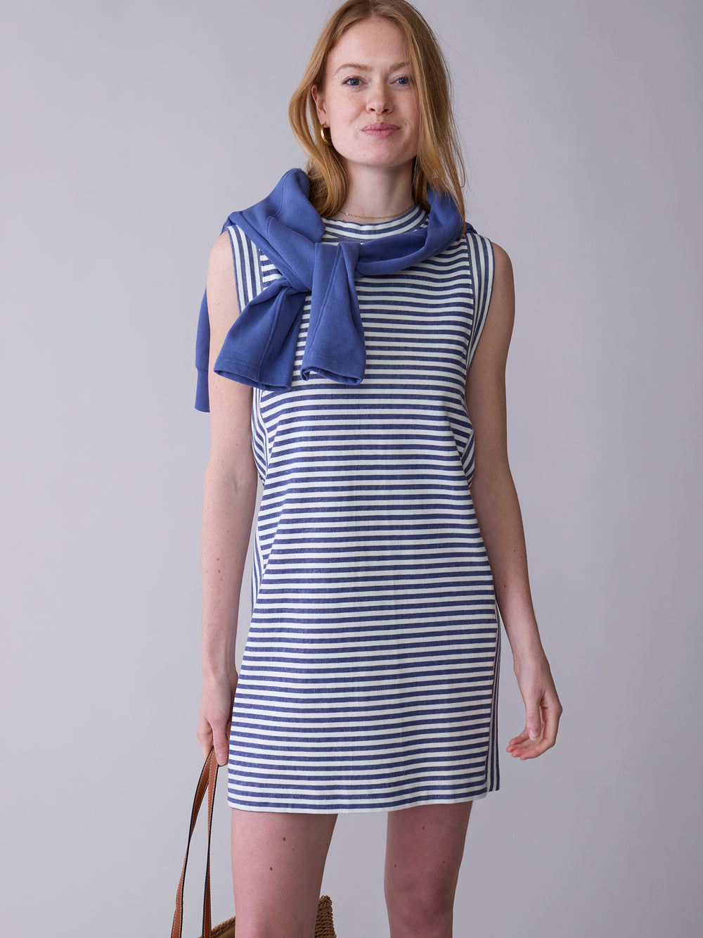 Kimmy Dress for women – sustainable cotton midi dress with relaxed fit