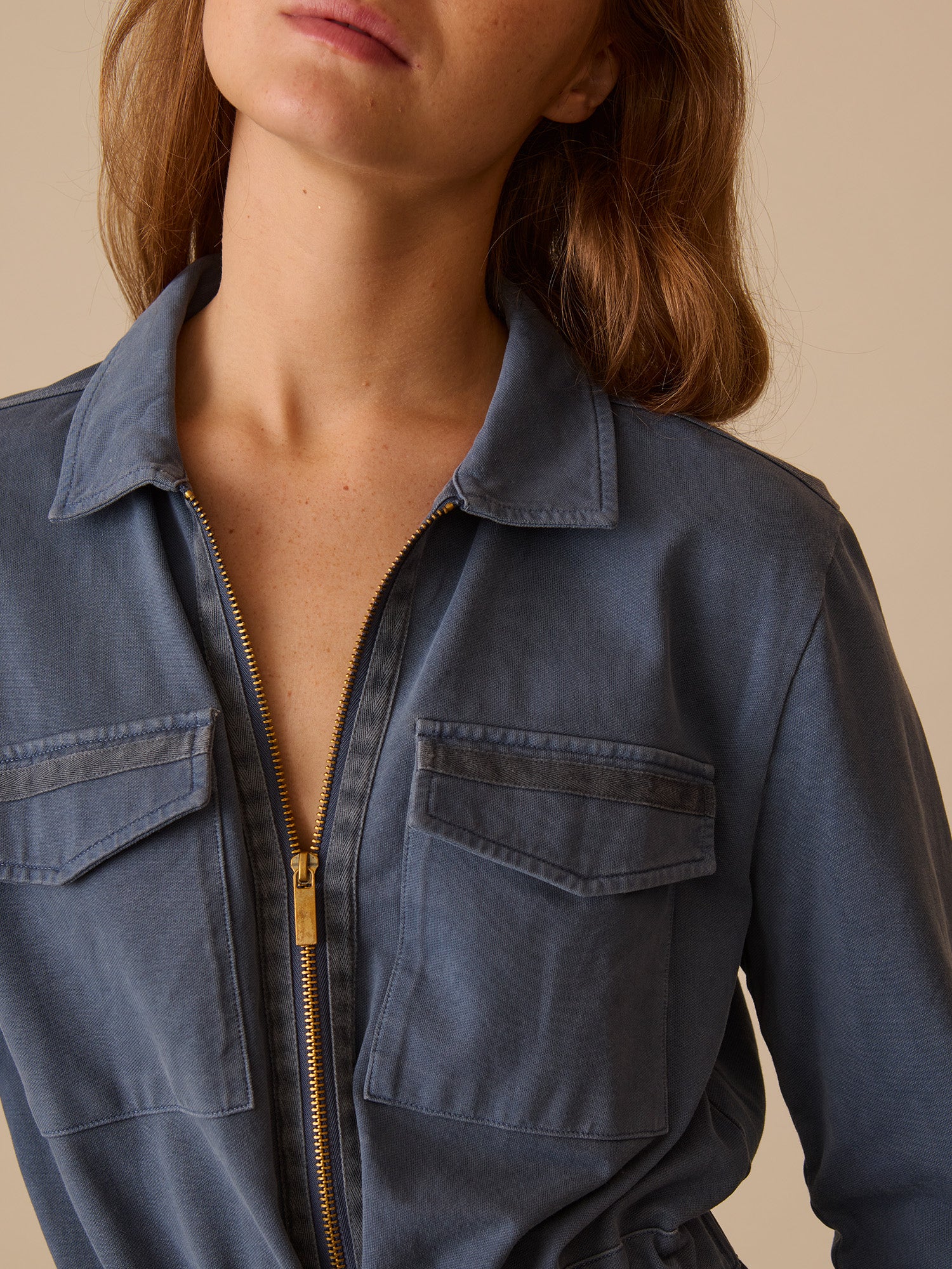 Distressed Mae Dress Jacket