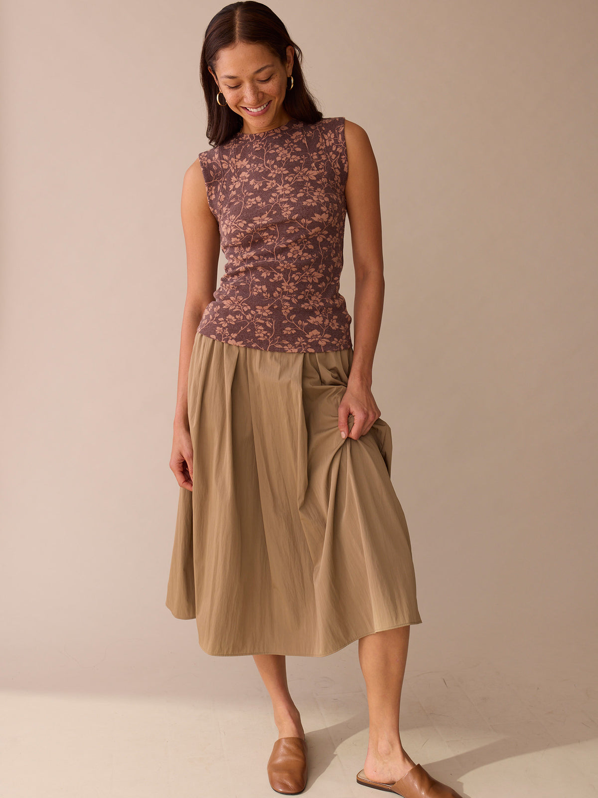 Printed Audra Tank