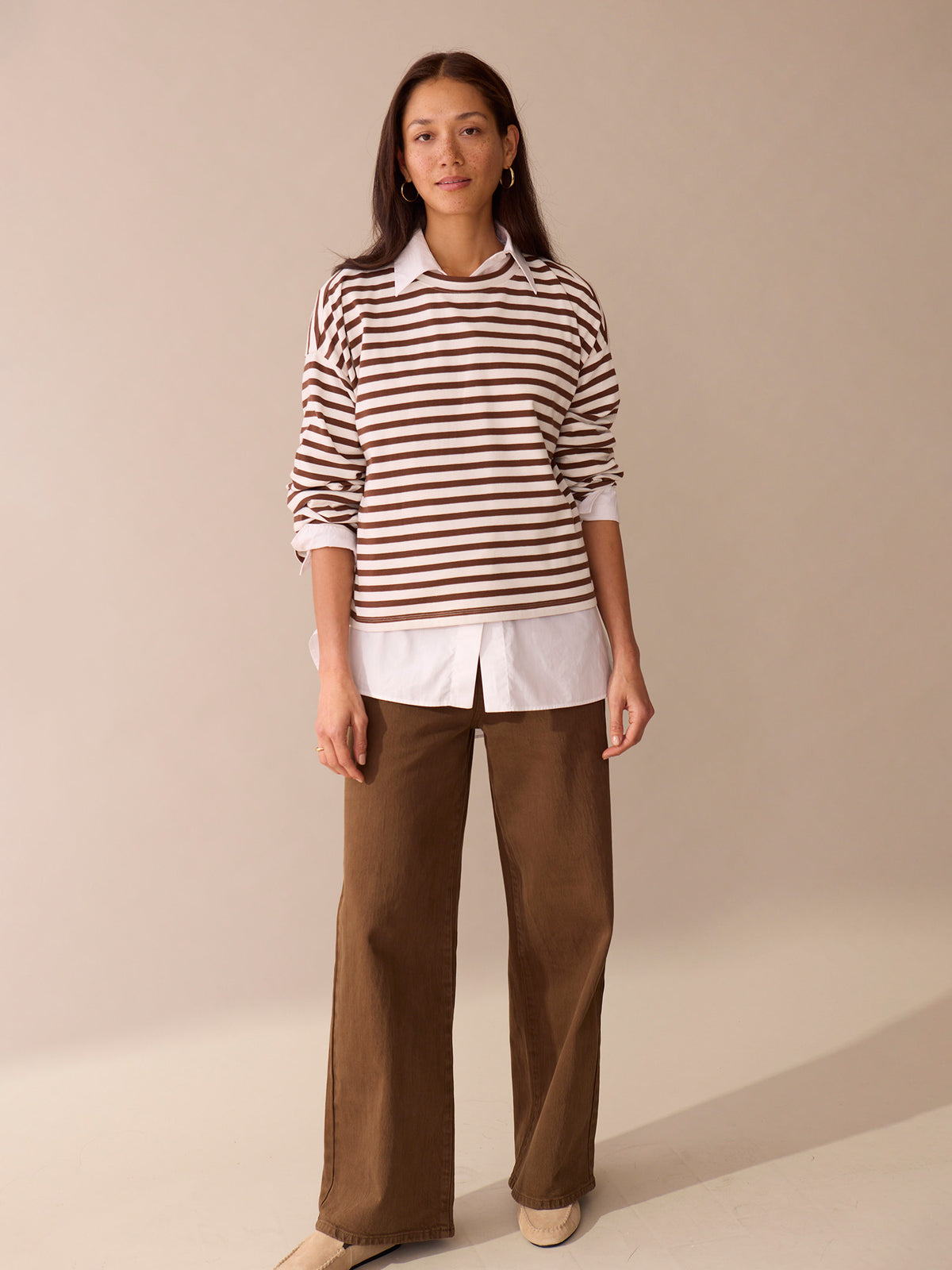 Jean Striped Tee