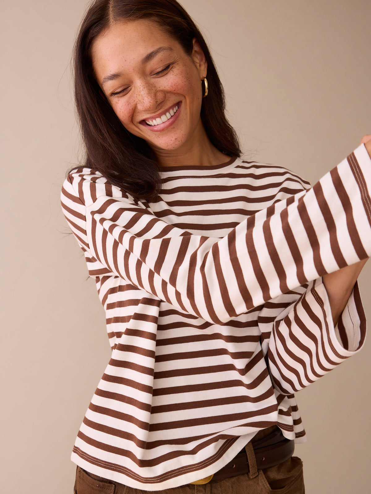 Jean Striped Tee