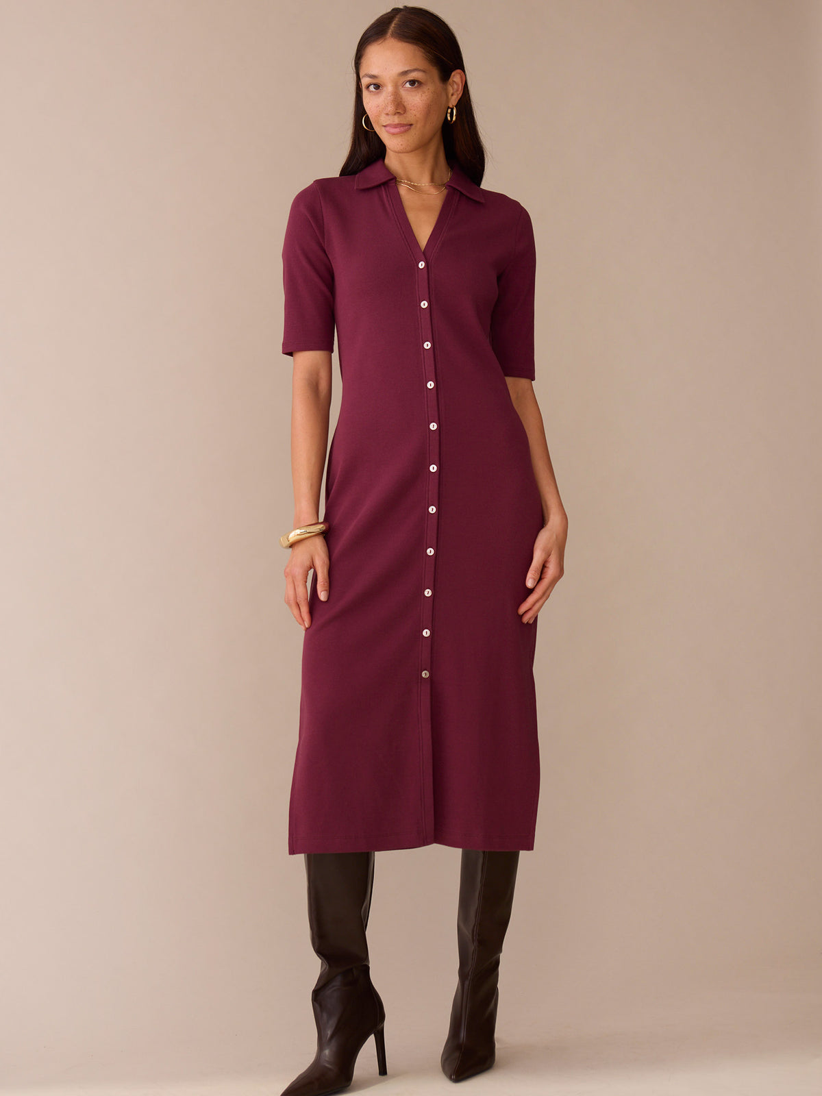 Millie Elbow Sleeve Dress