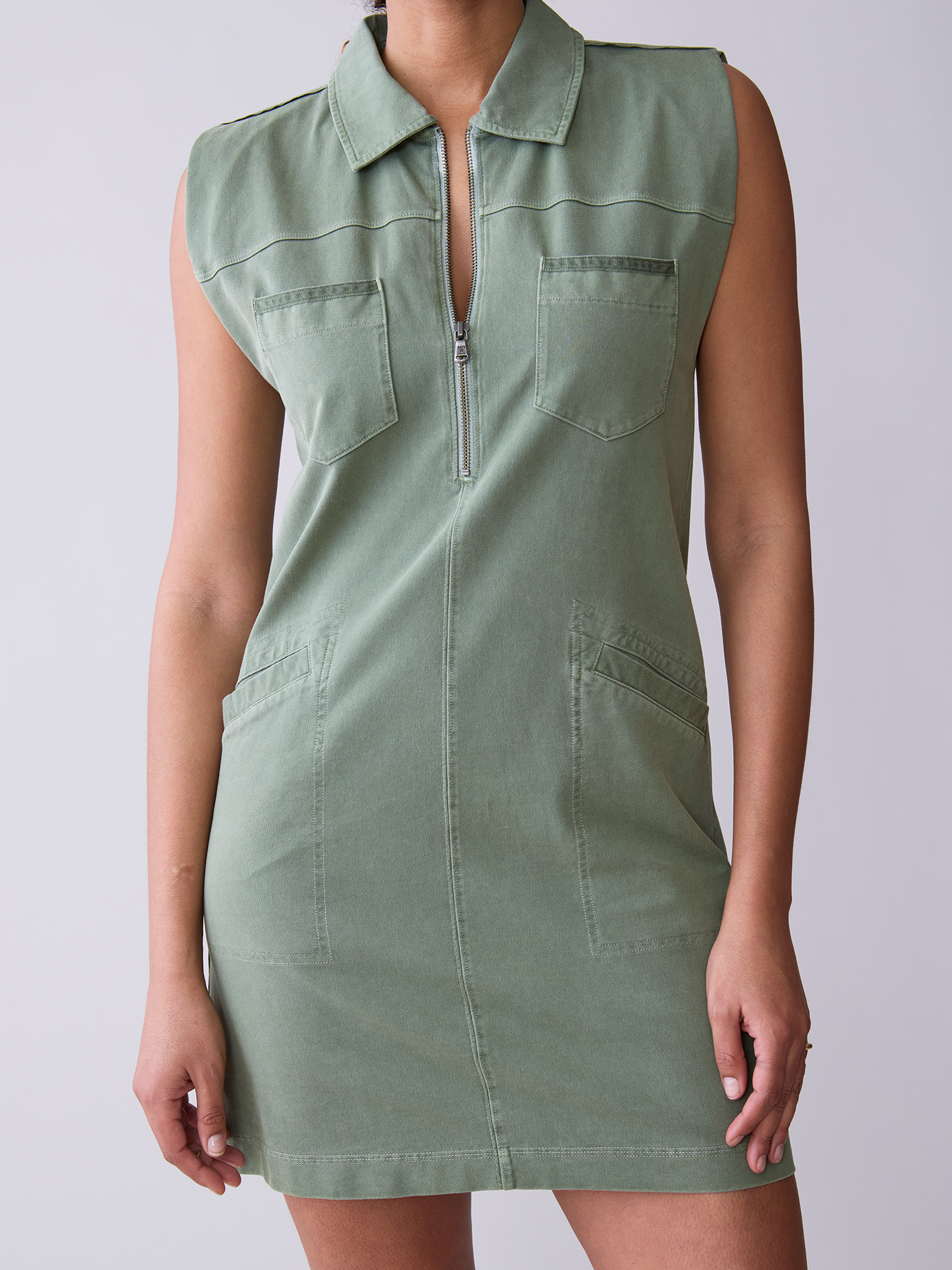 Washed Irvine Dress