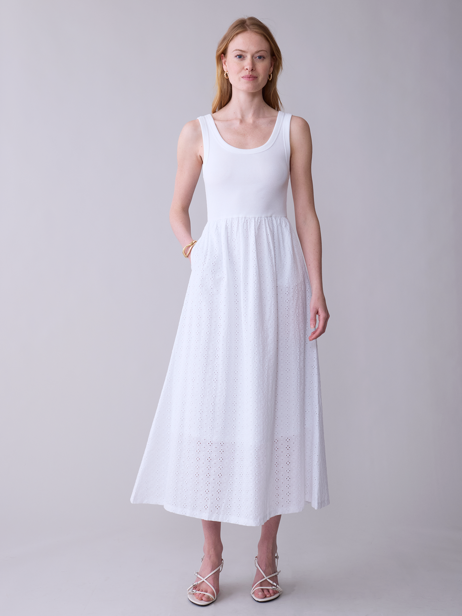 Eleanor Eyelet Dress
