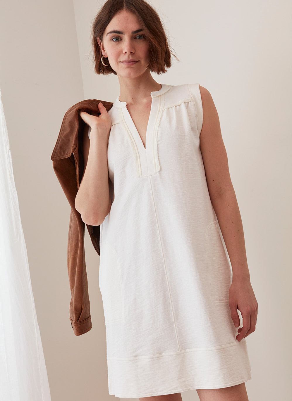Tamara Dress soft organic cotton women’s casual chic outfit