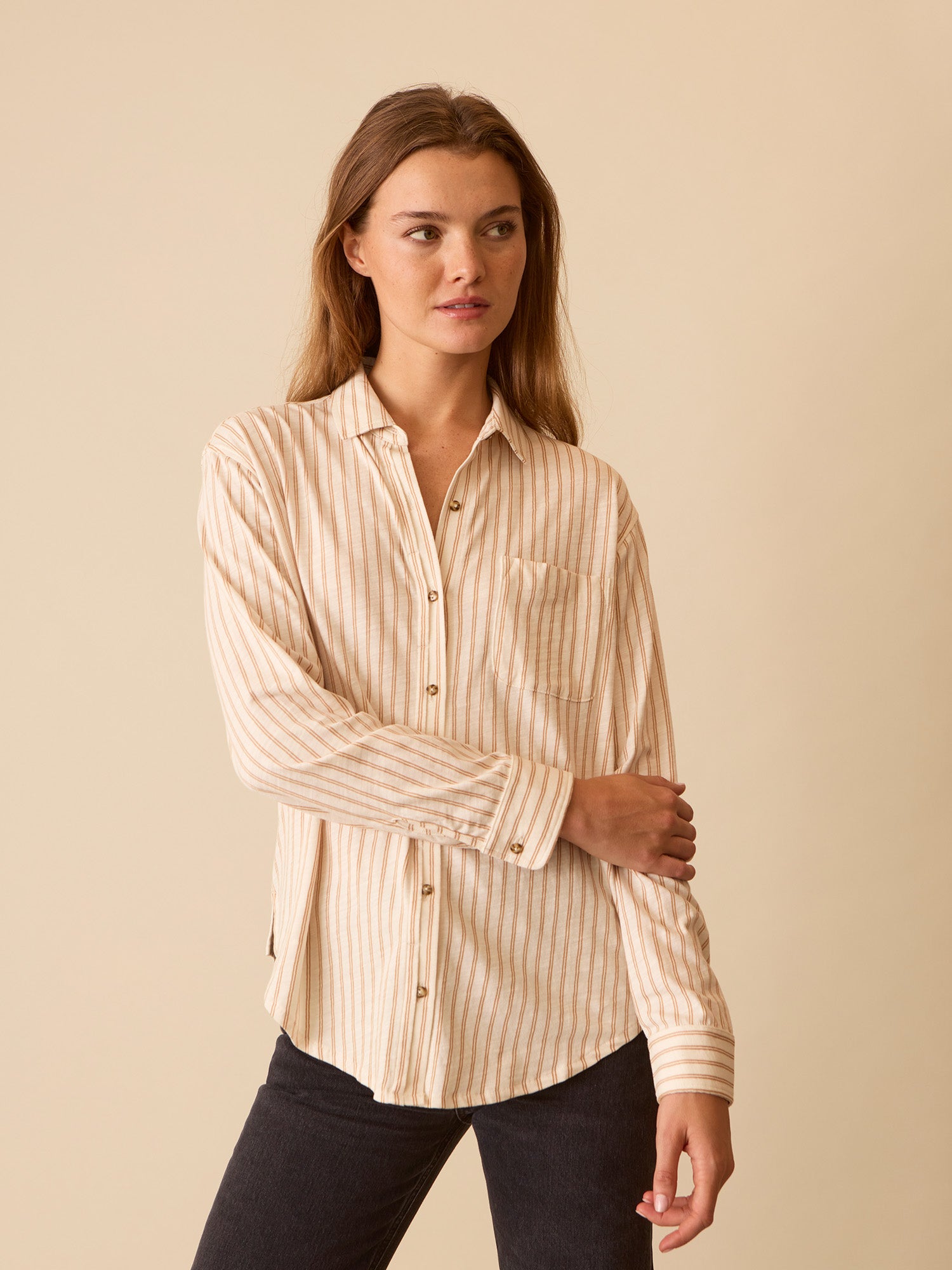 Striped Avery Top