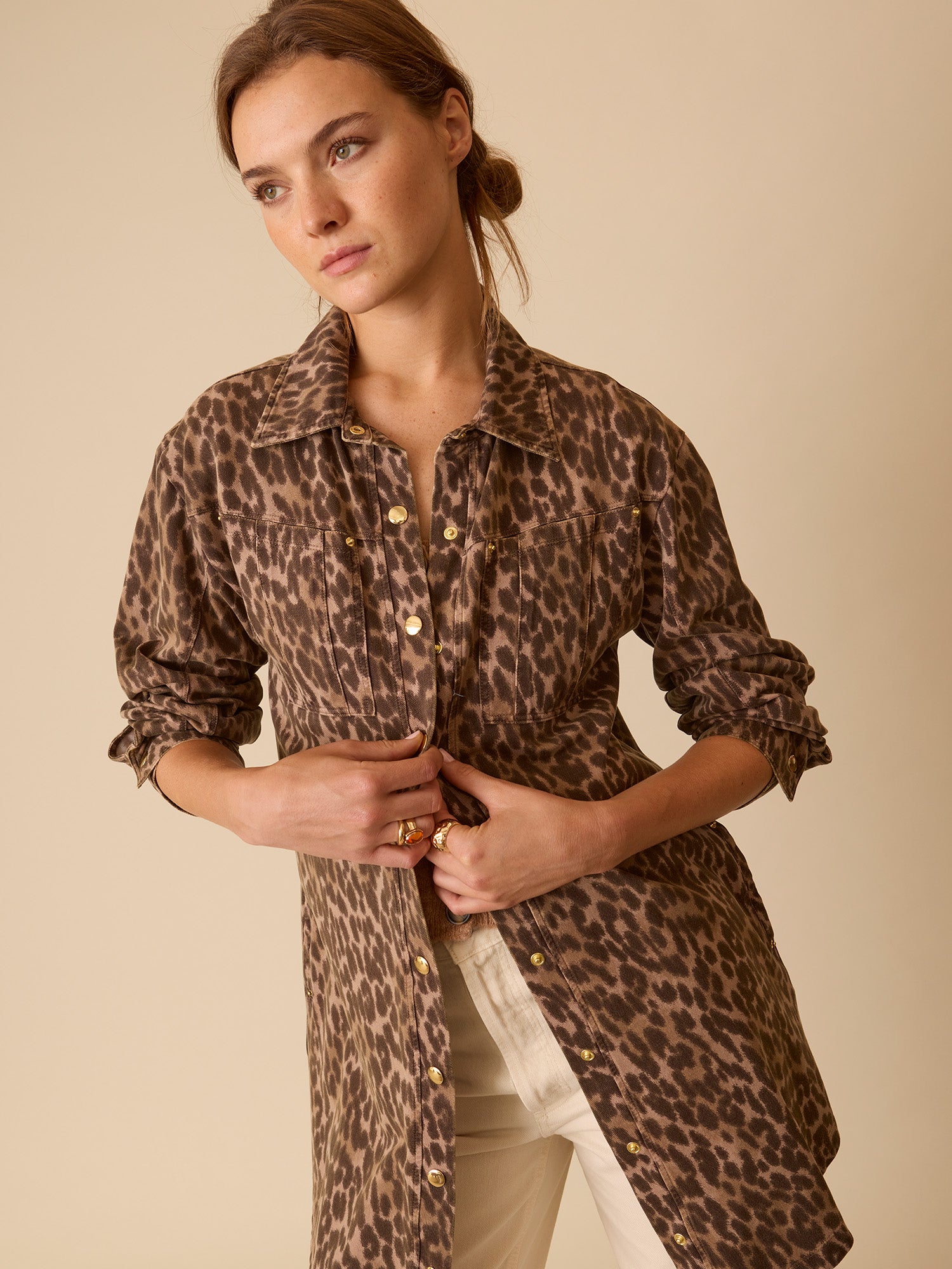 Printed Mannon Dress