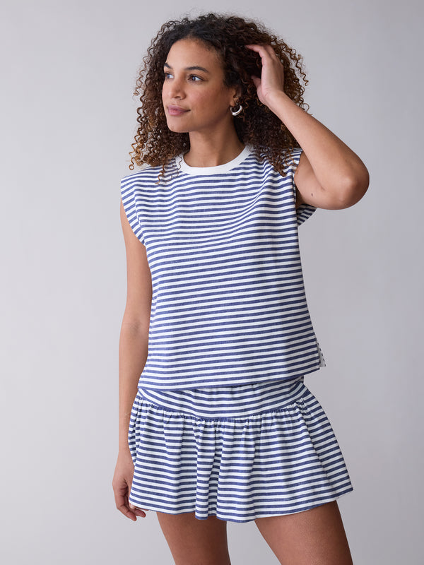Nickie Top modern silhouette women’s casual chic shirt