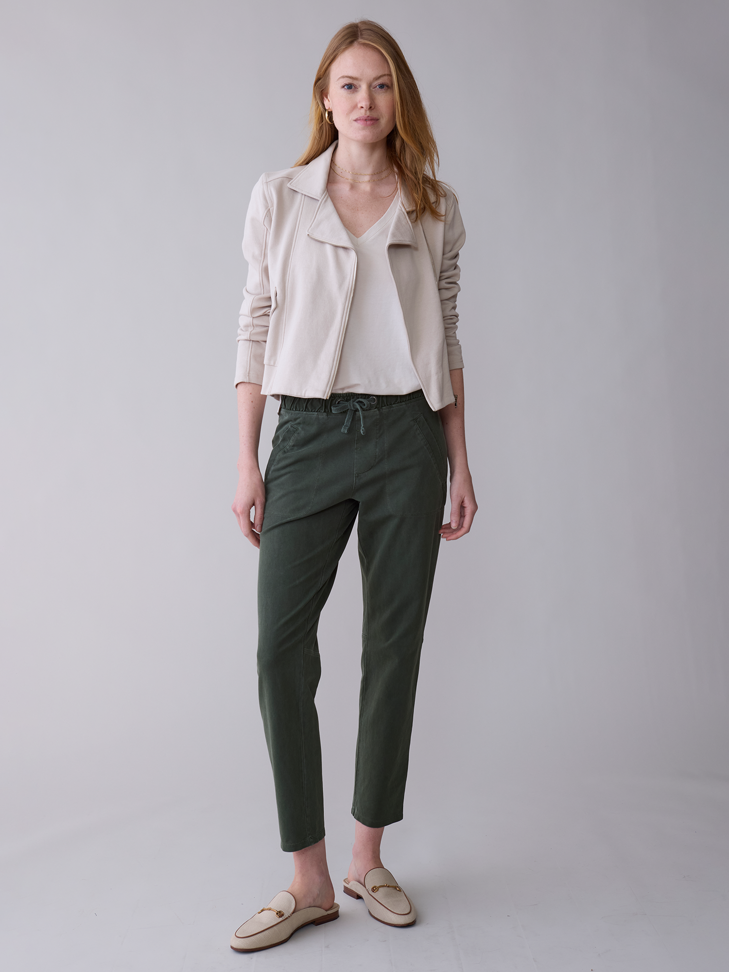 Sustainable Washed Walter Pant lightweight women’s casual cotton pants