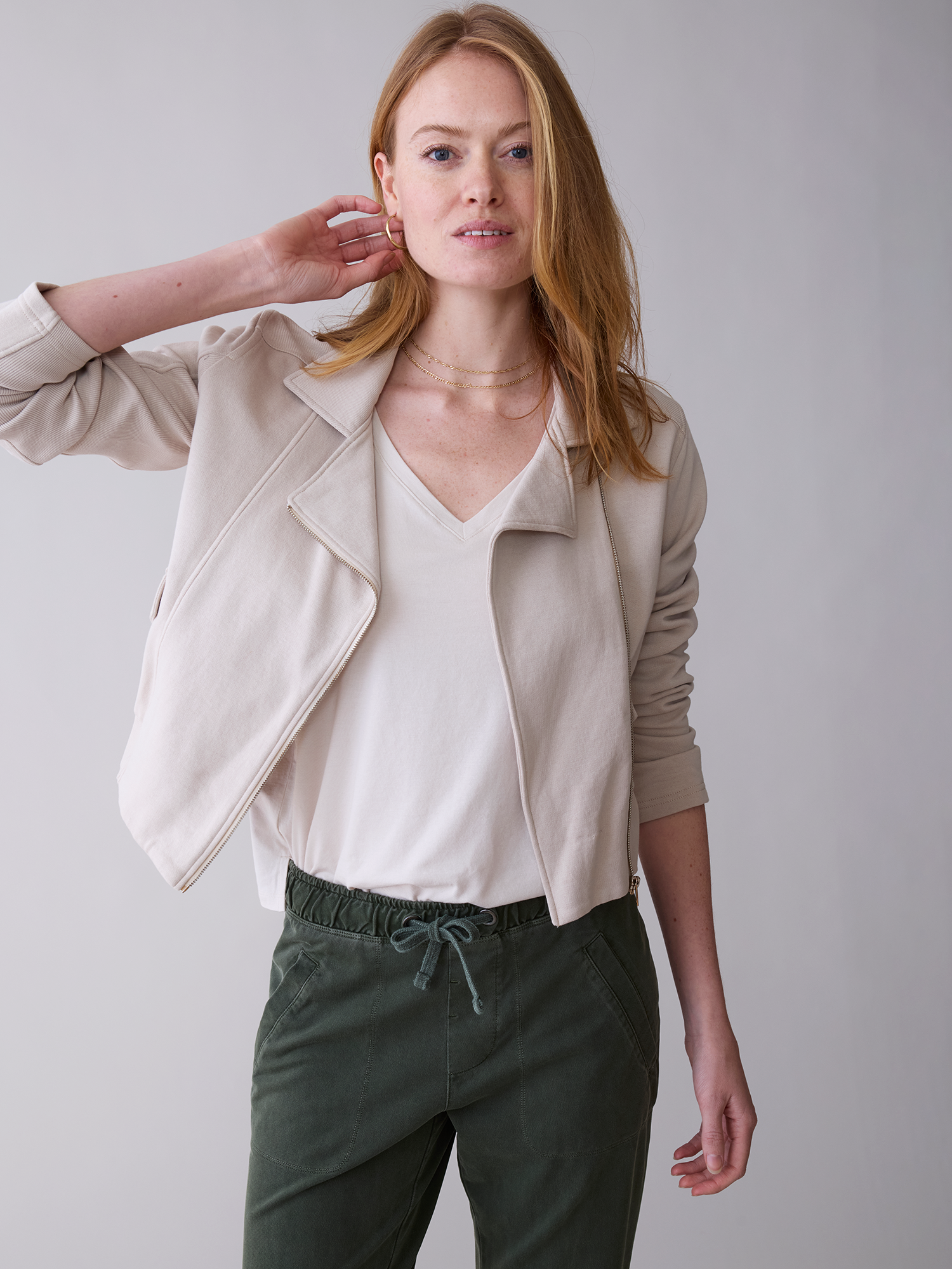 Washed Walter Pant breathable cotton women’s vintage wash trousers