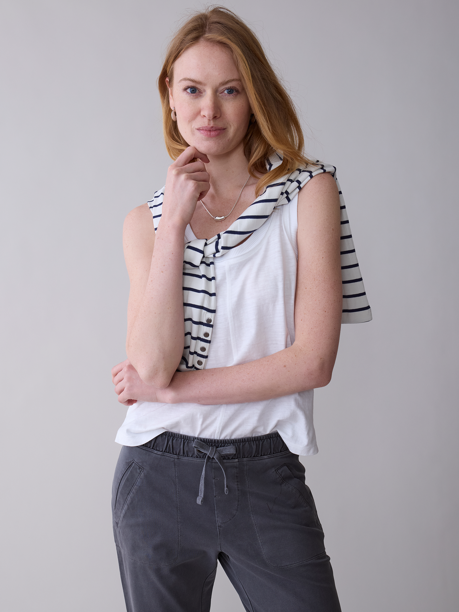 Women’s Washed Walter Pant stylish soft cotton eco-friendly trousers