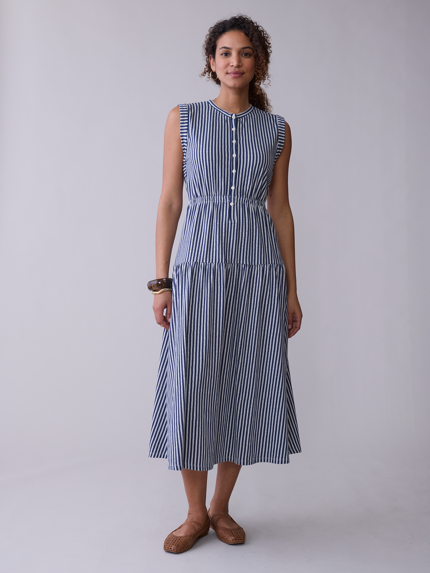 Printed Delphine Dress