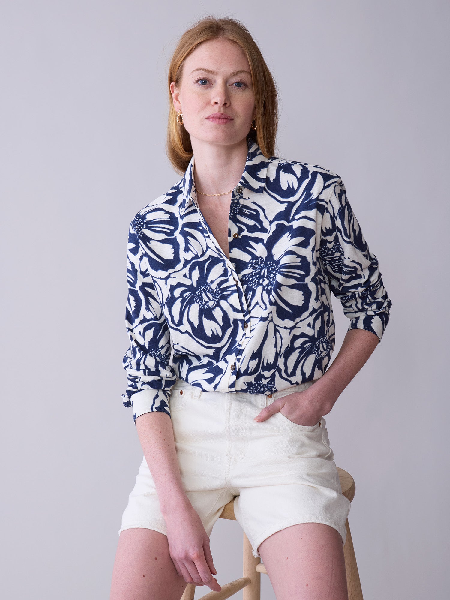 Printed Avery Shirt